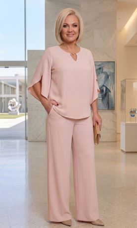 IVONA 833-d.kalhoty-pudrová (2)